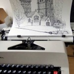 I disegni di Keira Rathbone, l'artista della macchina da scrivere